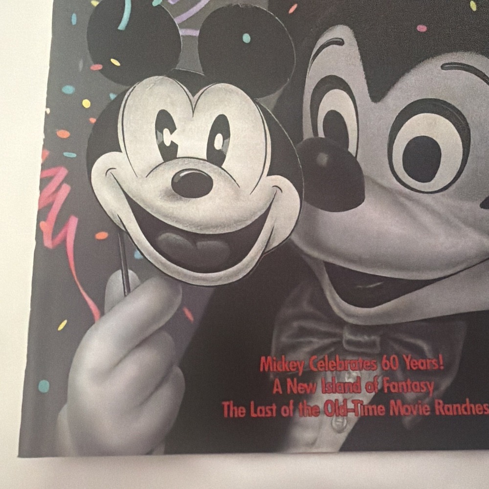 Summer 1988 Vintage DISNEY NEWS MAGAZINE Mickey Mouse FIREWORKS Discovery Island - Picture 4 of 11